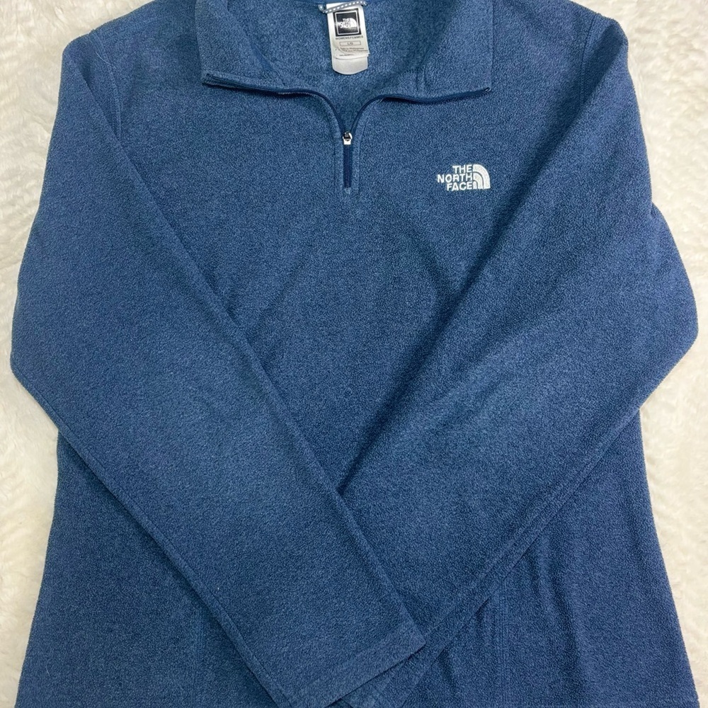 The North Face Navy Blue Half-Zip Fleece